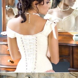 Corset missing shoulder ribbon relist